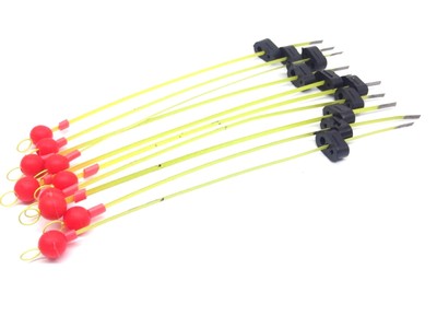 ice fishing with spring bobbers