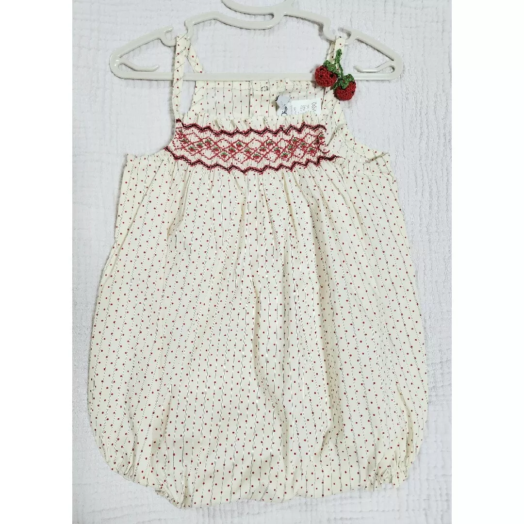 Barboteuse à pois Baby Dior 18M Gucci