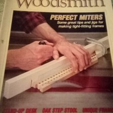Woodsmith Notes From The Shop Vol. 16No. 92 Perfect Miters Stand Up Desk 1994