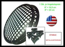 Lautsprecher Grill Schutzgitter 16.5 cm  6" Abdeckung für Subwoofer  TOP