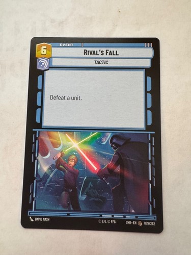 Star Wars SOTG BLUE / Vigilance cards Buy 2 get 2 Free!!! - Picture 31 of 46