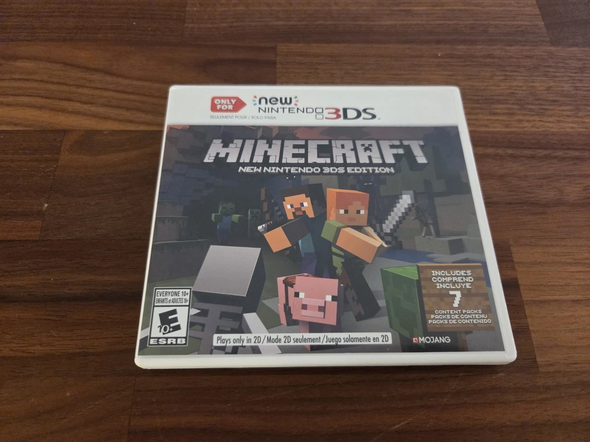 Minecraft Nintendo 3DS NTSC-U/C (US/CA) Video Games for sale | eBay