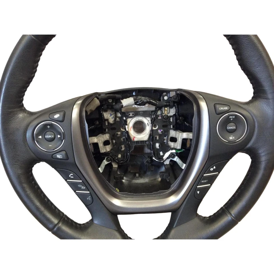 2017 Honda Pilot Steering Wheel Black Leather F Factory OEM Replacement Part Foto 2 de 4