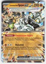 Cornerstone Mask Ogerpon ex 112/167 Holo Pokemon TCG Card Twilight Masquerade NM