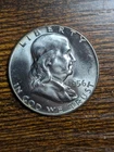 1956 Franklin Half Dollar -BU Strong Bell Lines Ships Free