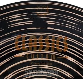 Meinl Cymbals 18-inch Classics Custom Dark Heavy China Cymbal - Image 4 of 4