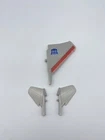 transformers g1 original vintage starscream rear wing rudder pair Parts Lot