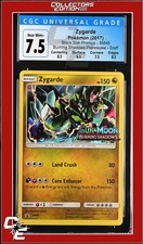 SM Black Star Promo Zygarde SM48 Burning Shadows Prerelease STAFF CGC 7.5 on eBay