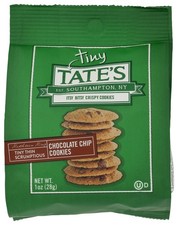 Tate'S Tiny Thin Scrumptious Chocolate Chip Cookies 1 Oz