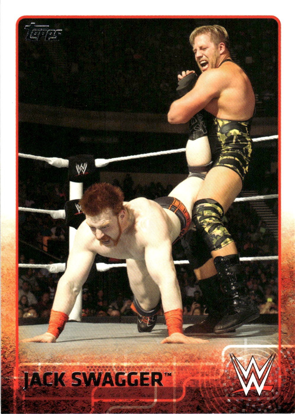 2015 Topps WWE  Jack Swagger #36