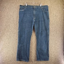 Vintage Dickies Carpenter Jeans Mens 44x32 Straight Blue Denim