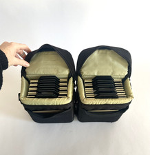 Riteway 4 5 Film Holders 10   Safety Locks   Stored in f.64 Pouches