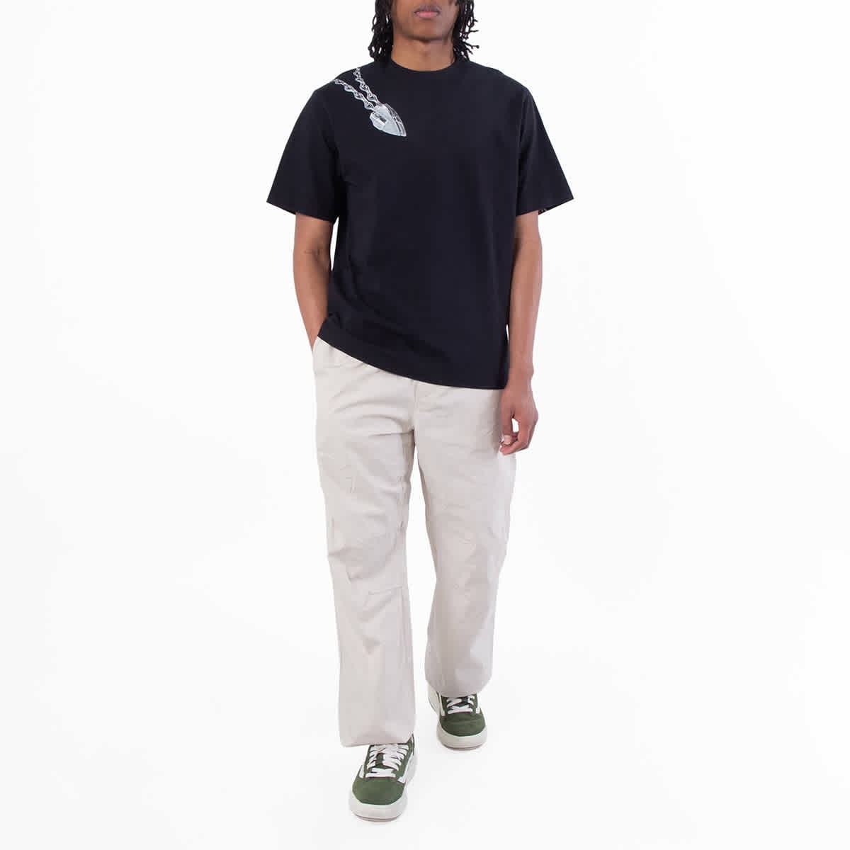 Burberry Shield Crewneck Cotton T-Shirt image 4