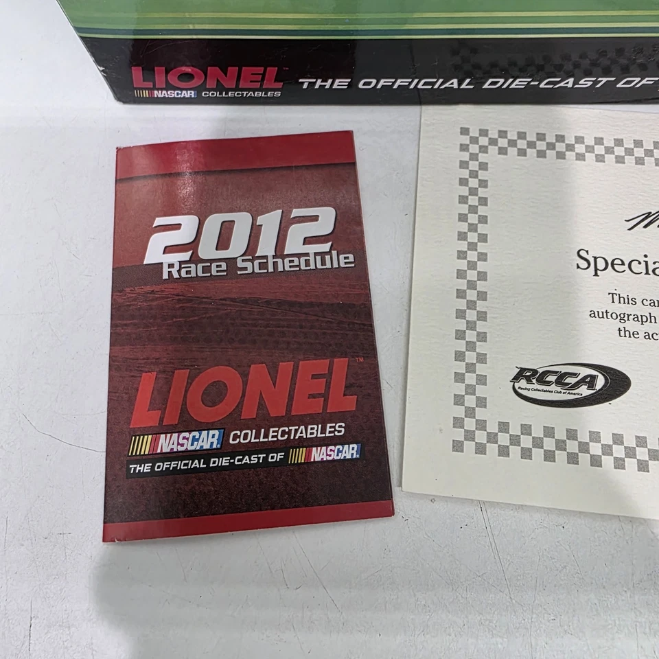 AUTOGRAPH COA 2012 Kenseth #17 5/3 Bank 1/24 Lionel Fusion Nascar Diecast 1/48 - Image 2 of 4