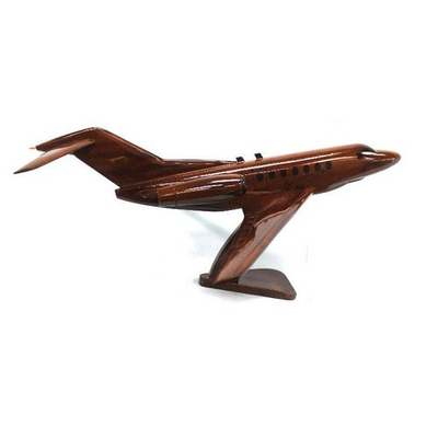 #ad Cessna Citation X Business Jet Solid Mahogany Desk Model $169.95