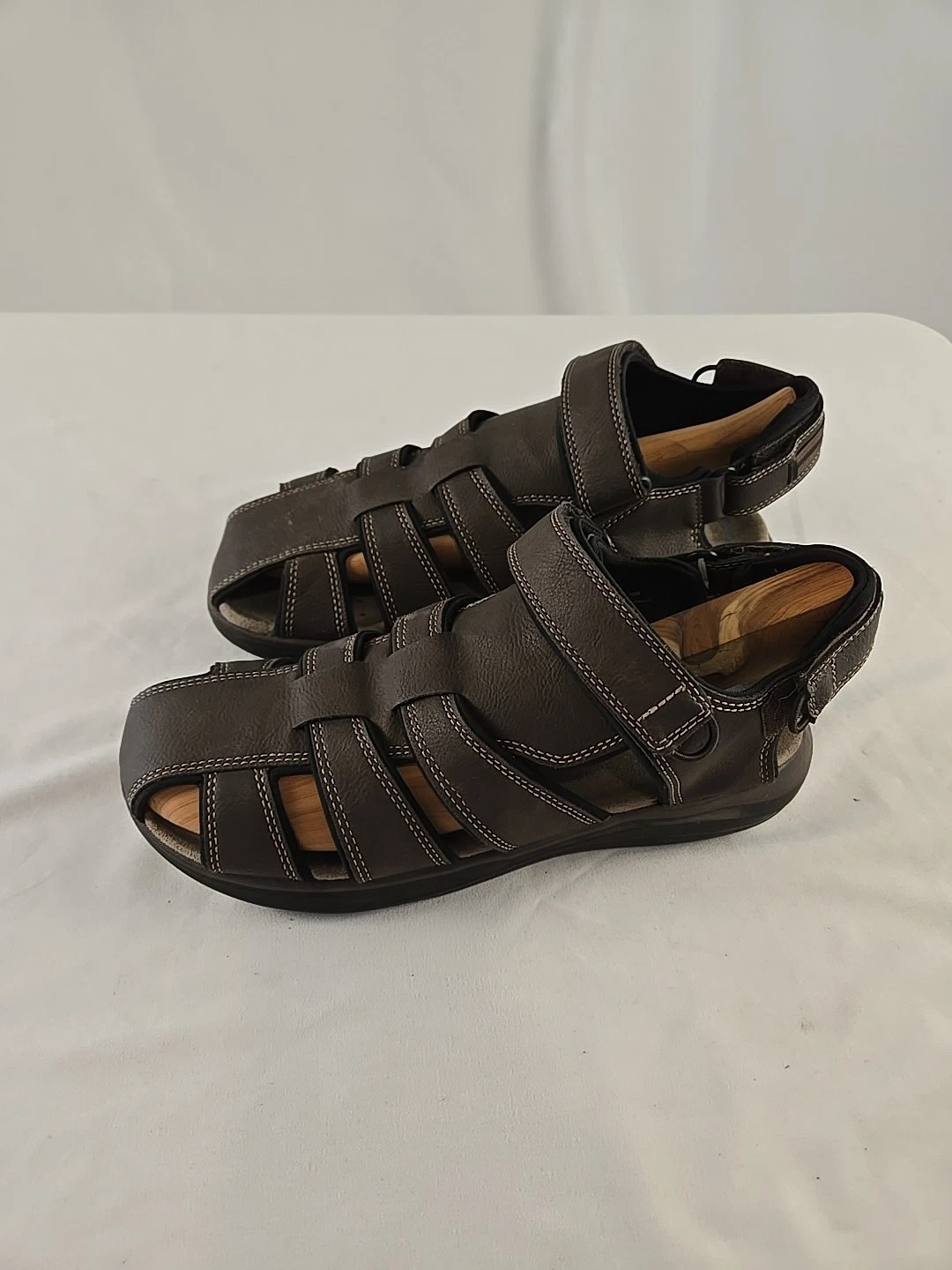 Dockers Searose Fisherman Sandals Mens Sz 10 M Stretch Sandal