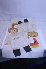 Miss Korn-Krisp Linen Doll Pattern Copyright 1903 Vintage Collectible