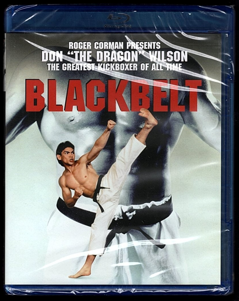 Blackbelt (Blu-ray, 1992, Shout Factory) Don "The Dragon" Wilson, Richard Beymer