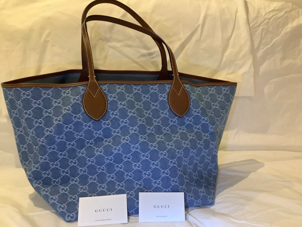 Gucci Blue Bags & Handbags for Women for sale | eBay