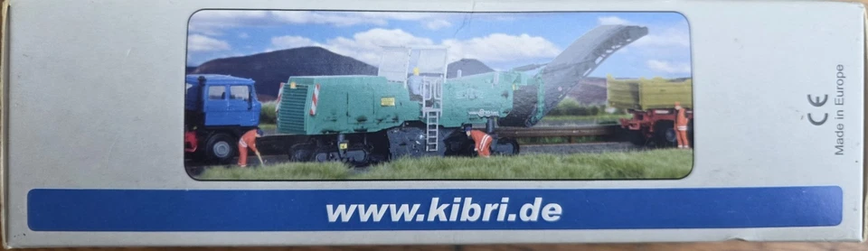 Amoladora de pavimento Kibri HO "Fresadora en frío, negra" 15200 - Nueva en caja Foto 2 de 4