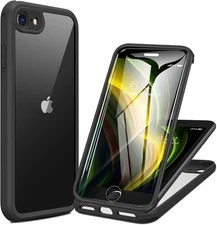 Miracase for iPhone SE Phone Case 3rd/2nd Generation  8/SE 4.7 Inch, Black