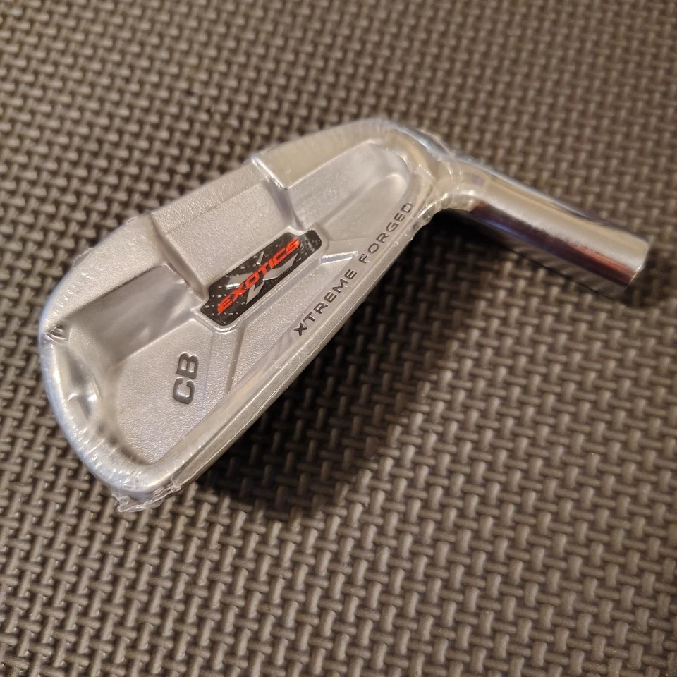 NEW Tour Edge Exotics CB Forged 6 Iron Fitting Head / 2 Flat* / New In Plastic - Image 2 of 4