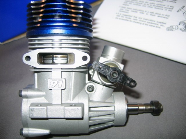 ホビーラジコン OS MAX OS max 91 SZ-H Ring w/ 60M Carb 18300 Competition RC Heli Engine