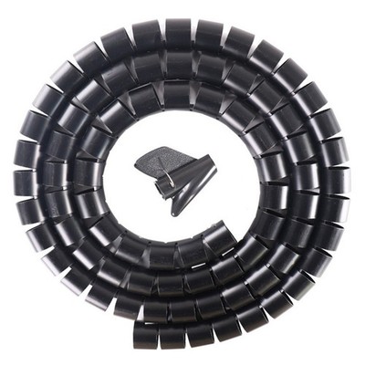 1 Set 10m Kabelhülle Spiralkabel Wickelwickel -Rohrhülle Draht Organizer