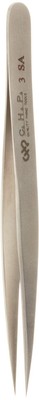 Hakko CHP 3-SA Stainless Steel Non-Magnetic Precision Tweezers with Very Fine...