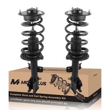 MOSTPLUS Front Complete Strut Assembly Shock Absorber w/Coil Springs Compatible