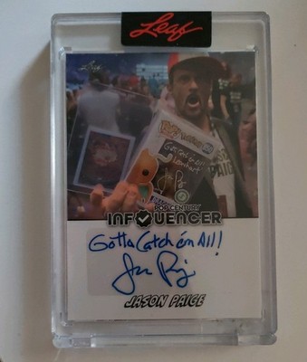 2023 Leaf Pop Century Influencer #IA-14 Jason Paige Pokemon AUTO AUTOGRAPH /120