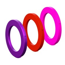 Magura Caliper Cover Kit, MT Series, 4 Piston - Pur/Red/Pink