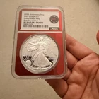 2025 S American Silver Eagle Navy 250th Anniversary Privy NGC PF70 Ultra Cameo
