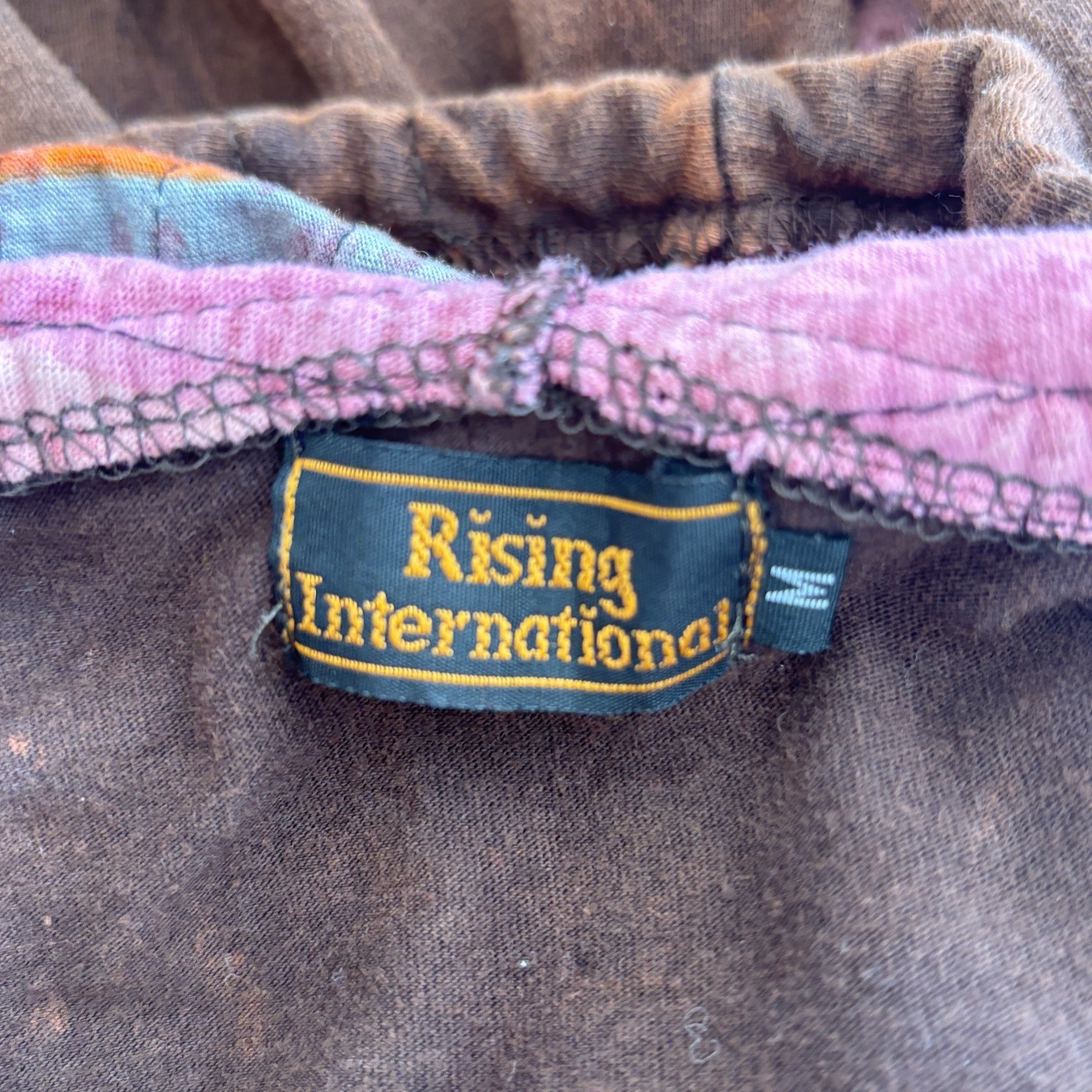 Rising International Patchwork Full Zip Hoodie Ja… - image 11