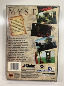 Myst (Sega Saturn, 1995) CIB Complete w/ Registration Card Tested