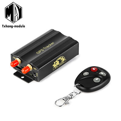 New TK103B GPS GPRS Vehicle Tracker Locator + Remote Control Alarm SIM Card