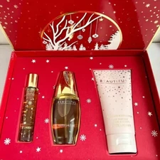 Estee Lauder Beautiful Favorites Trio Fragrance 3Pc Gift Set - BOX DAMAGE