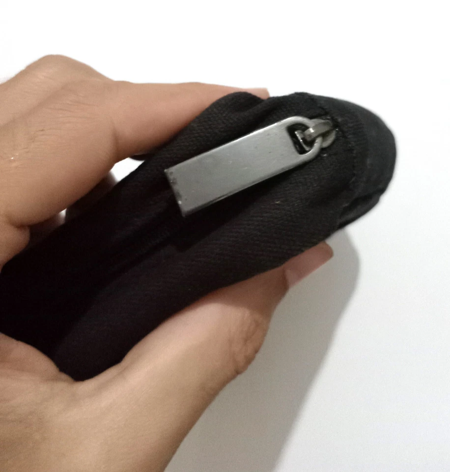 Hugo Boss CD/DVD Cartera Portátil Cremallera Soporte Estuche Disco Portafolio... - Imagen 4 de 4