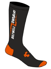 Thirtytwo Biltwell Coolmax Crew High Socks Black Size S/M 5-9