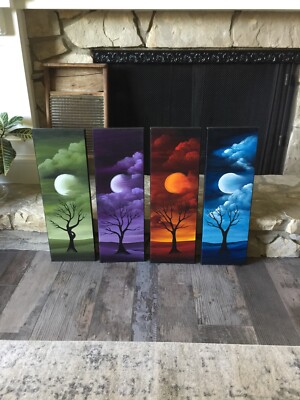 Original Signed Osnat Paintings  The Way We Never Were  32 x24  W/Certificate