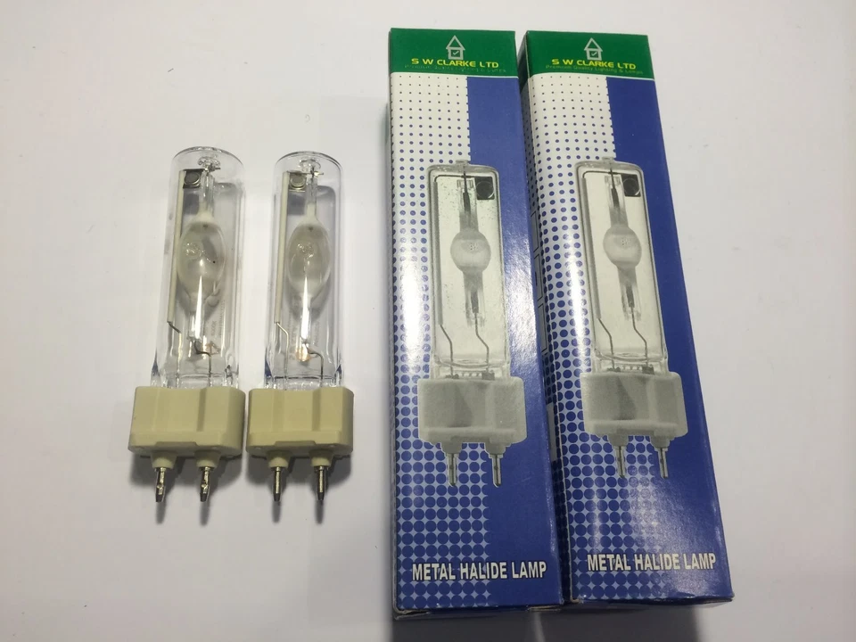 PACK OF 2 LONG LIFE 150W G12 METAL HALIDE LAMPS 3000K WARM WHITE - Image 3 of 4