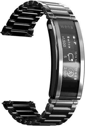 SONY wena 3 metal Silver WNW-B21A/S Smart Watch Band built-in Type Band  Only | eBay