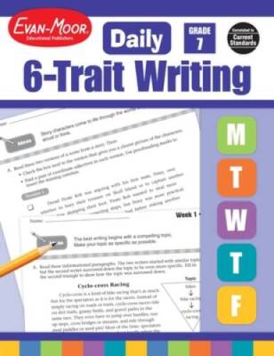 Daily 6-Trait Writing, Grade 7 - Paperback By Evan Moor - VERY GOOD