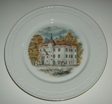 KPM Berlin Porzellanteller - Dekor Kurland - Jagdschloss Grunewald - 25,5 cm