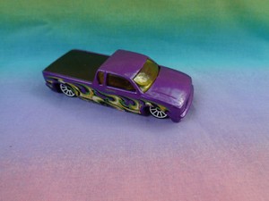hot wheels purple truck