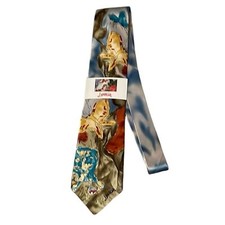 J. Garcia 100 silk Limited Edition Watercolor Collection Butterfly Study II tie