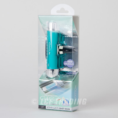 Giga Clip Air Freshener White Musk Q9 056019 Green - Authentic Made in Japan