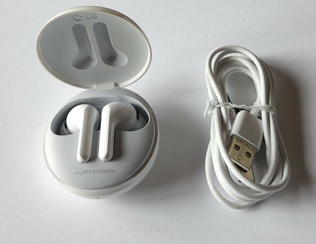 Lg Hbs Fn4 Lg Tone Free Fn4 Iphone Unused OEM White LG Tone Free