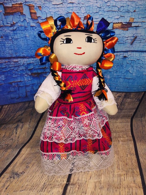 muñeca maria de trapo