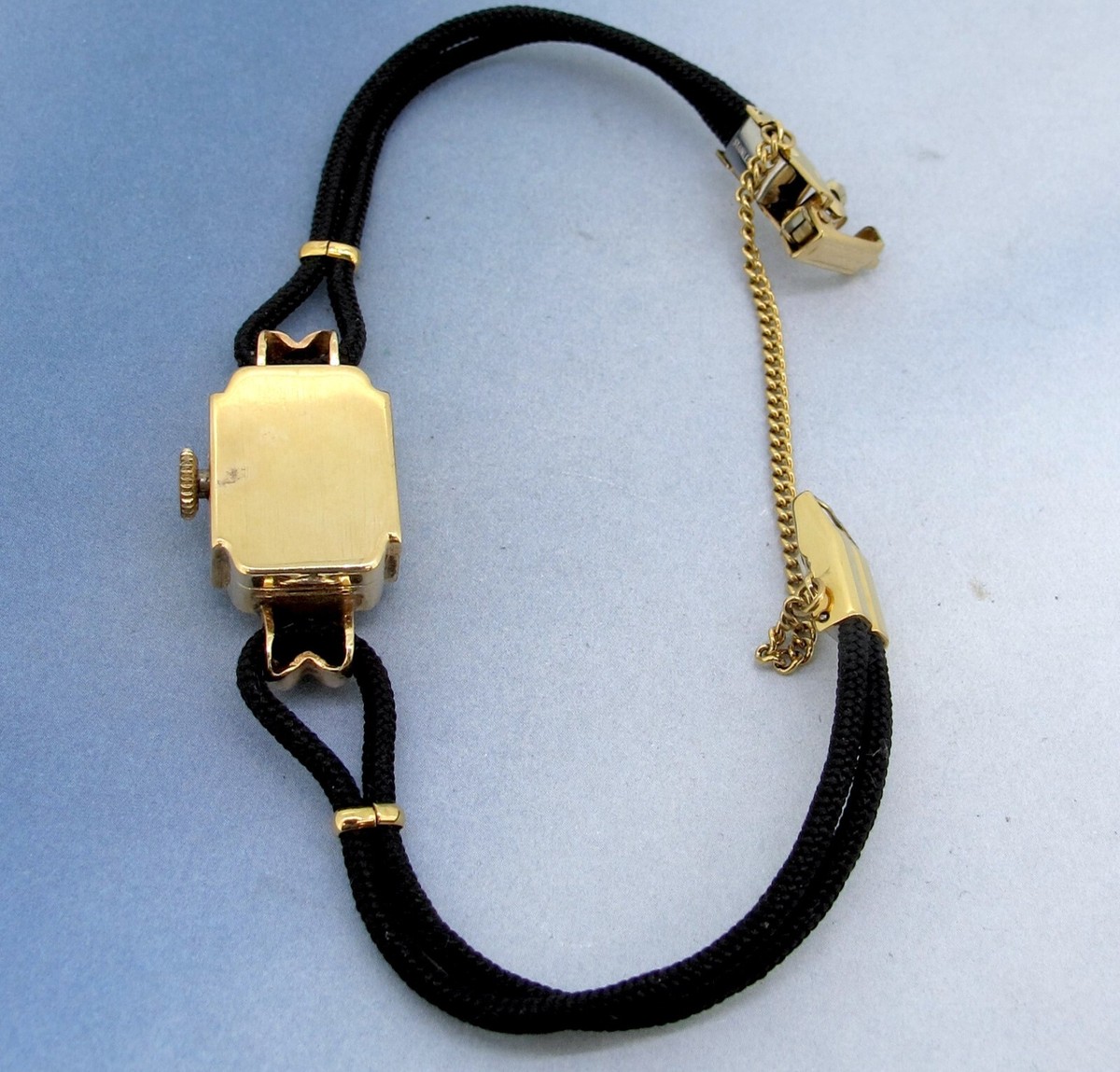 Tiffany & Co. 14k Yellow Gold Mechanical Vintage Wind Up Ladies